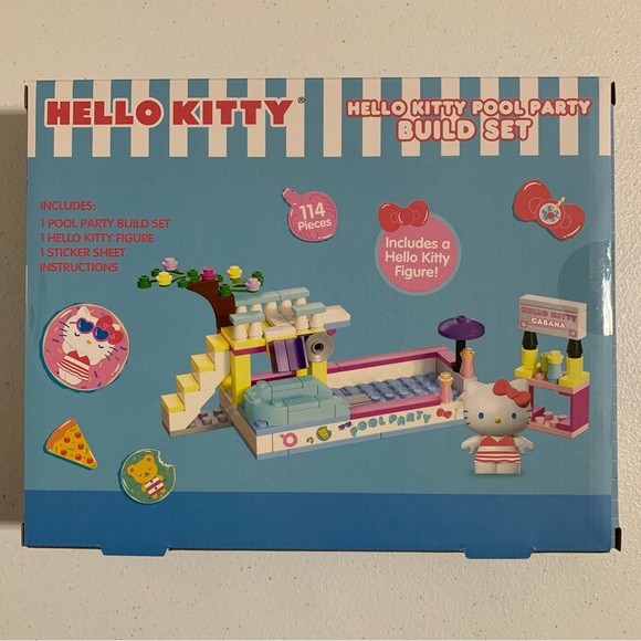 Sanrio Hello Kitty Pool Party Build Set-NIB - Picture 6 of 6